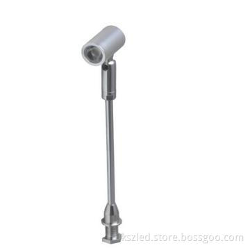 LED spotlight for jewelry display case